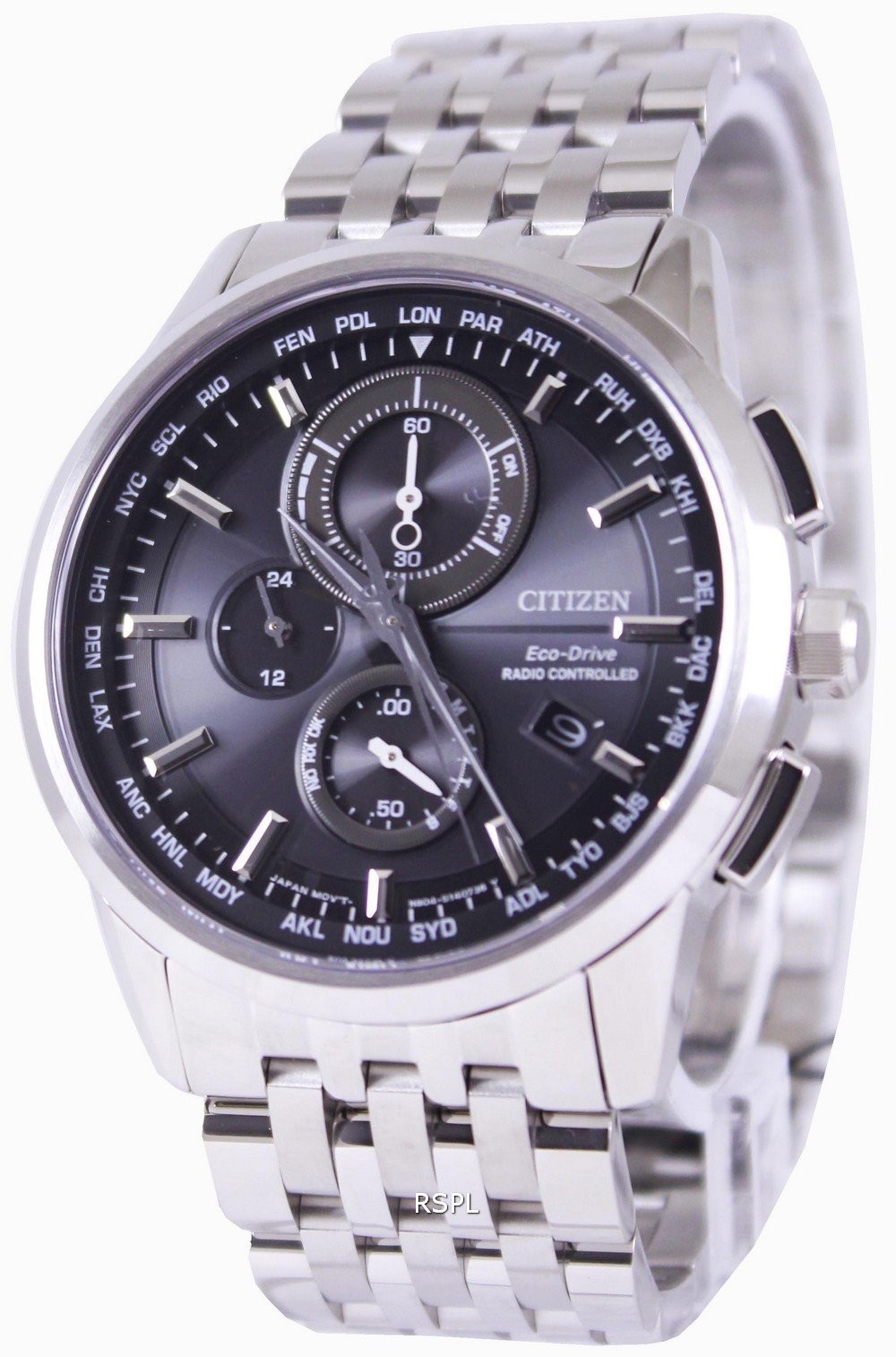 Citizen EcoDrive Radio Controlled World Time AT811061E