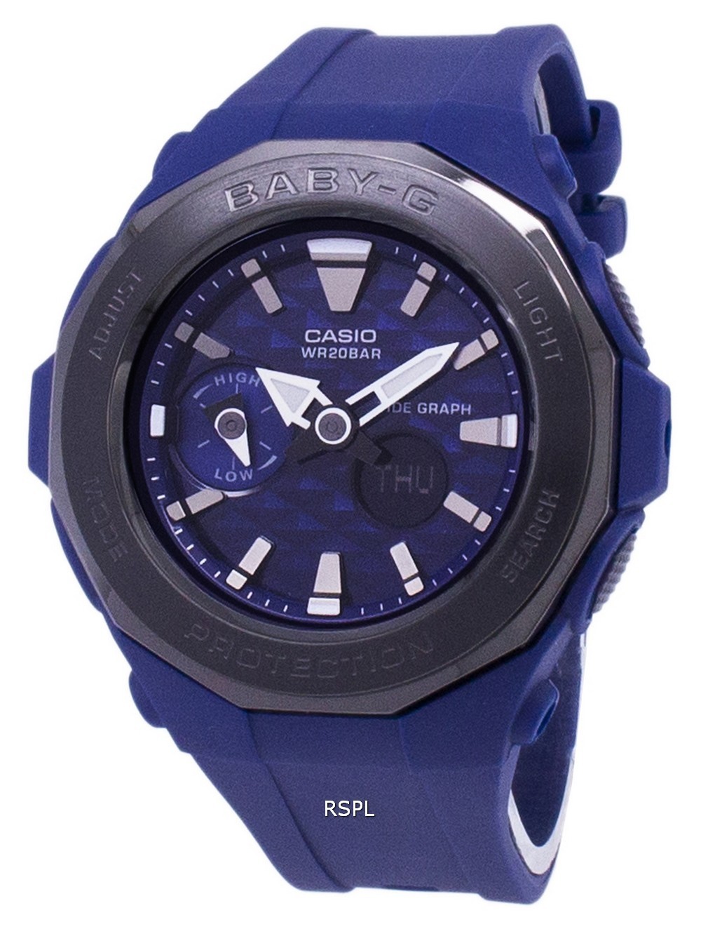 casio baby g tide graph