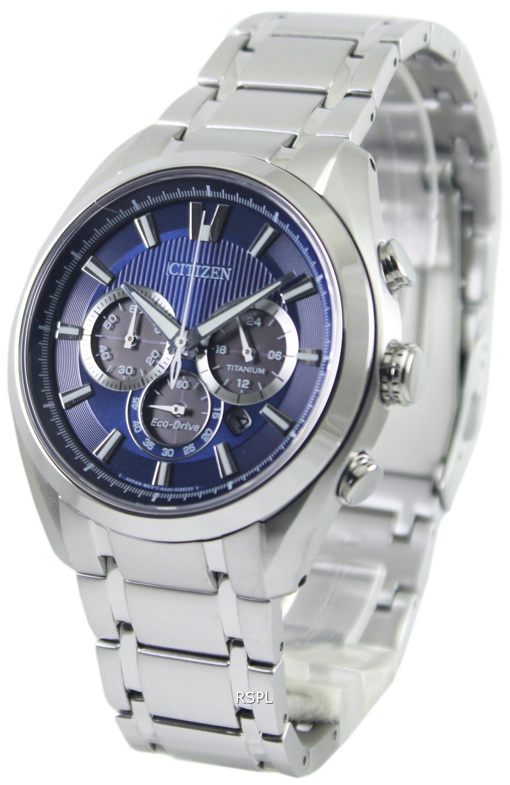 citizen eco drive titanium sapphire chronograph
