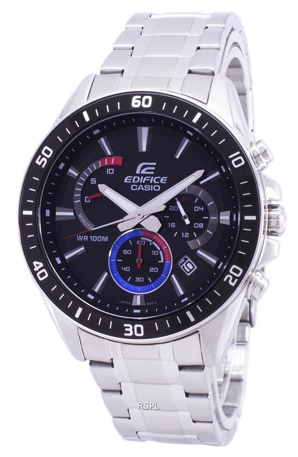 price of casio edifice chronograph wr100m
