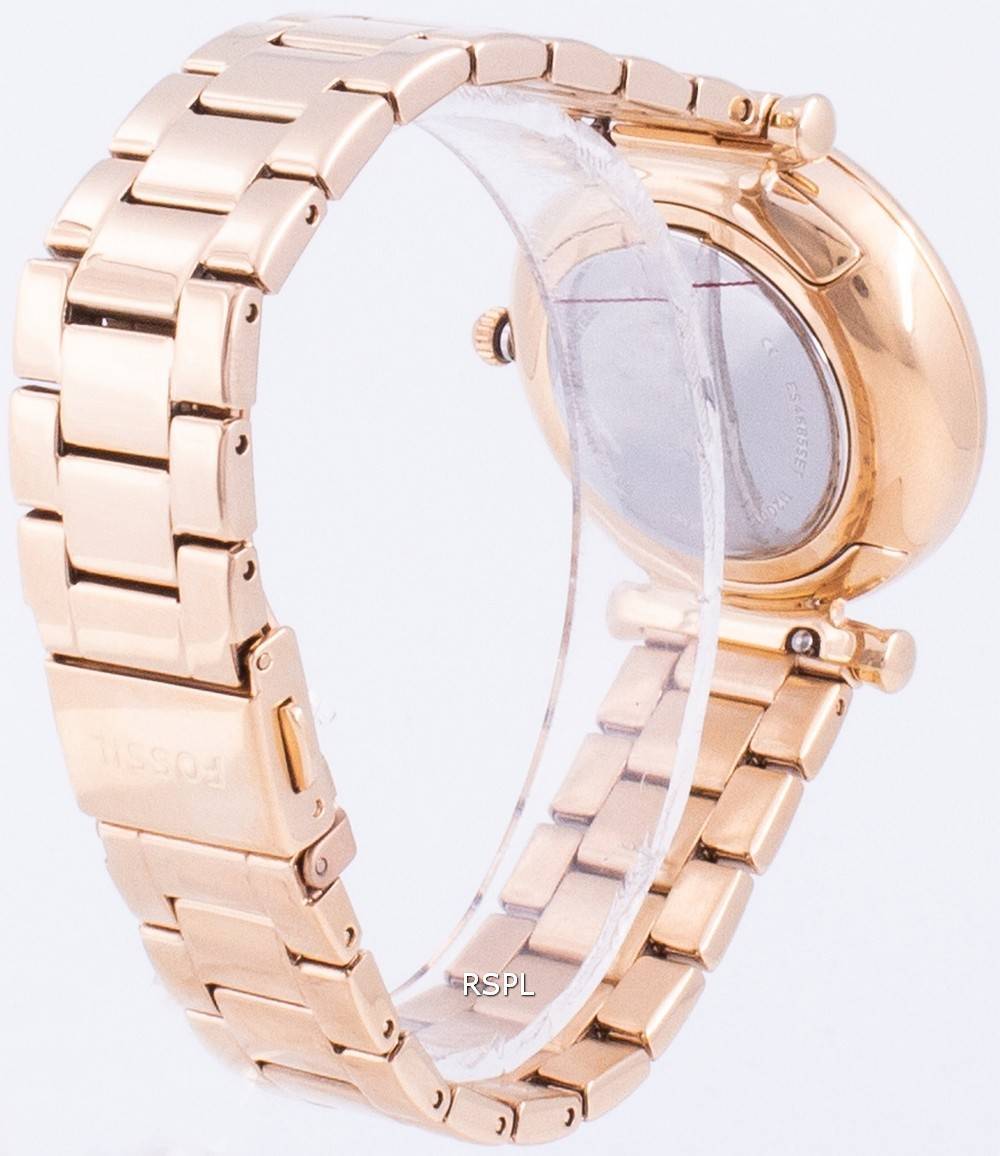 Fossil Carlie Mini ES4685SET Quartz Women's Watch 796483468917 | eBay