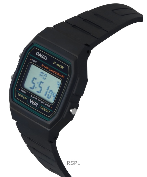 turn off alarm casio f91w