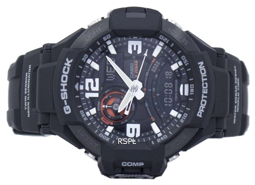 g shock watch twin sensor