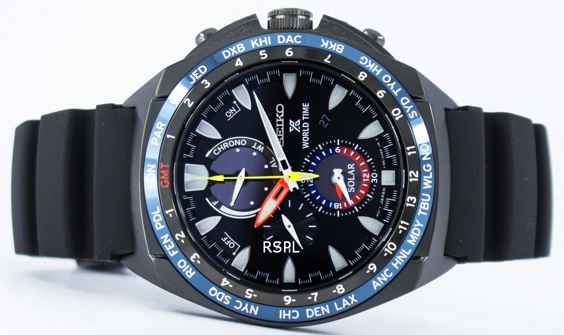 seiko prospex solar world time