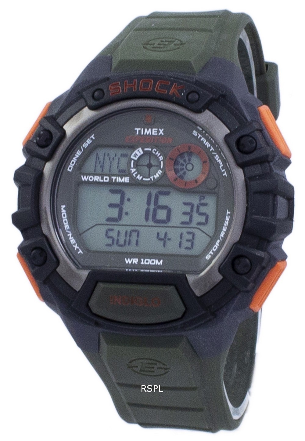 timex expedition indiglo digital
