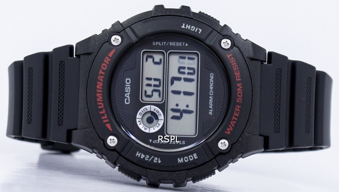 casio illuminator alarm chrono